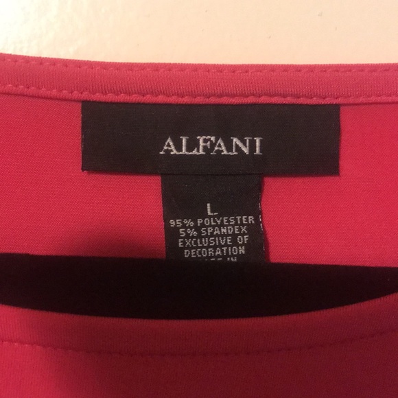 Alfani Cascading Ruffle Tunic - Picture 4 of 5